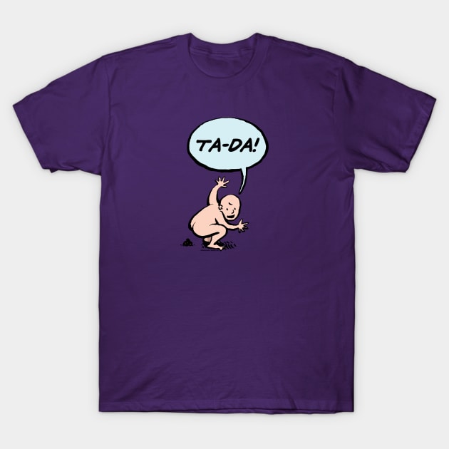 Baby "Ta Da!" T-Shirt by ShannonWheeler